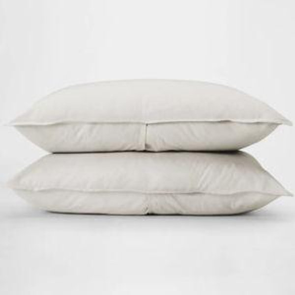 Percale King Pillow Shams in Oatmeal