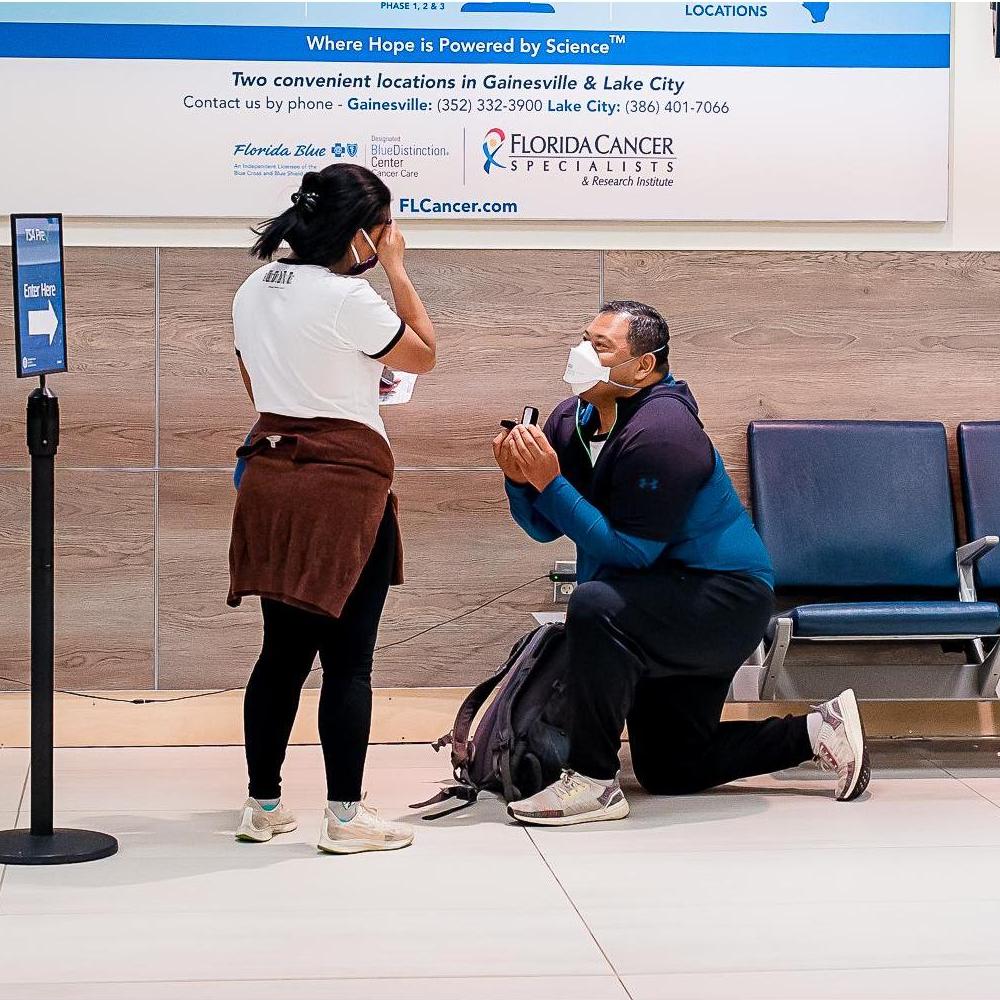 The proposal moment!