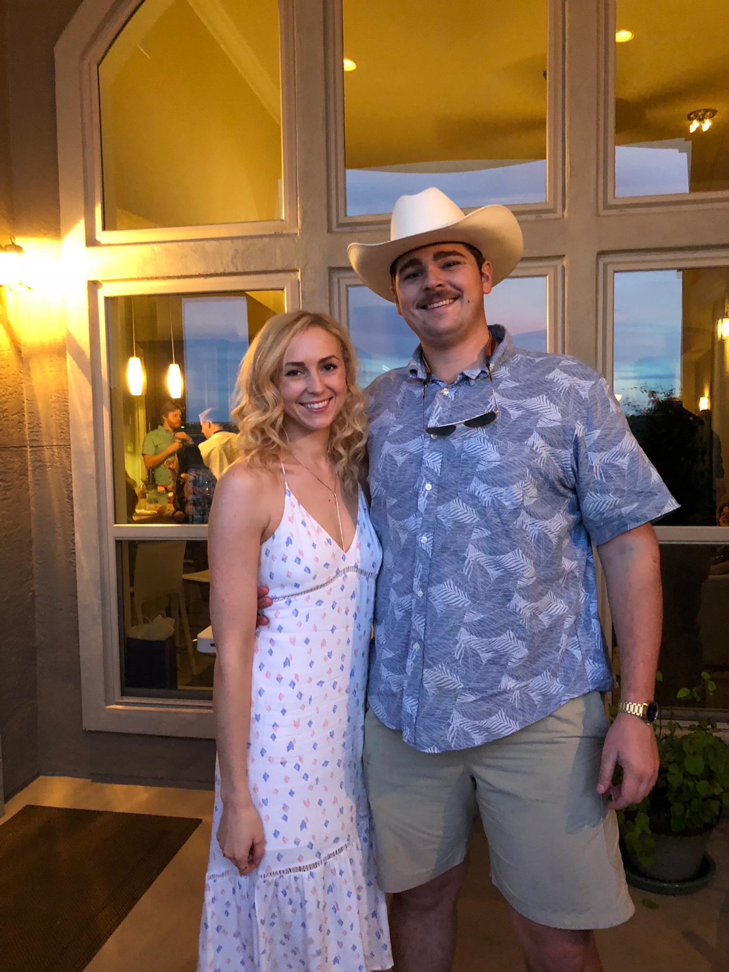 Celebrating Alexa and Ben's engagement!