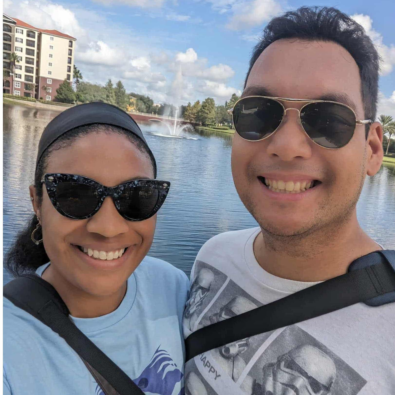 Celebrating Eser's Birthday in Orlando!