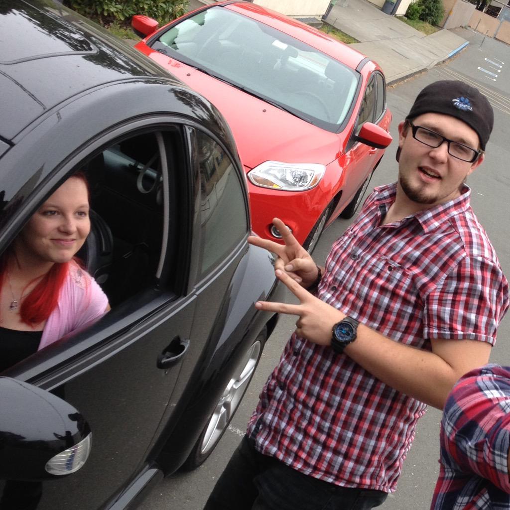 The day Makayla got her license.