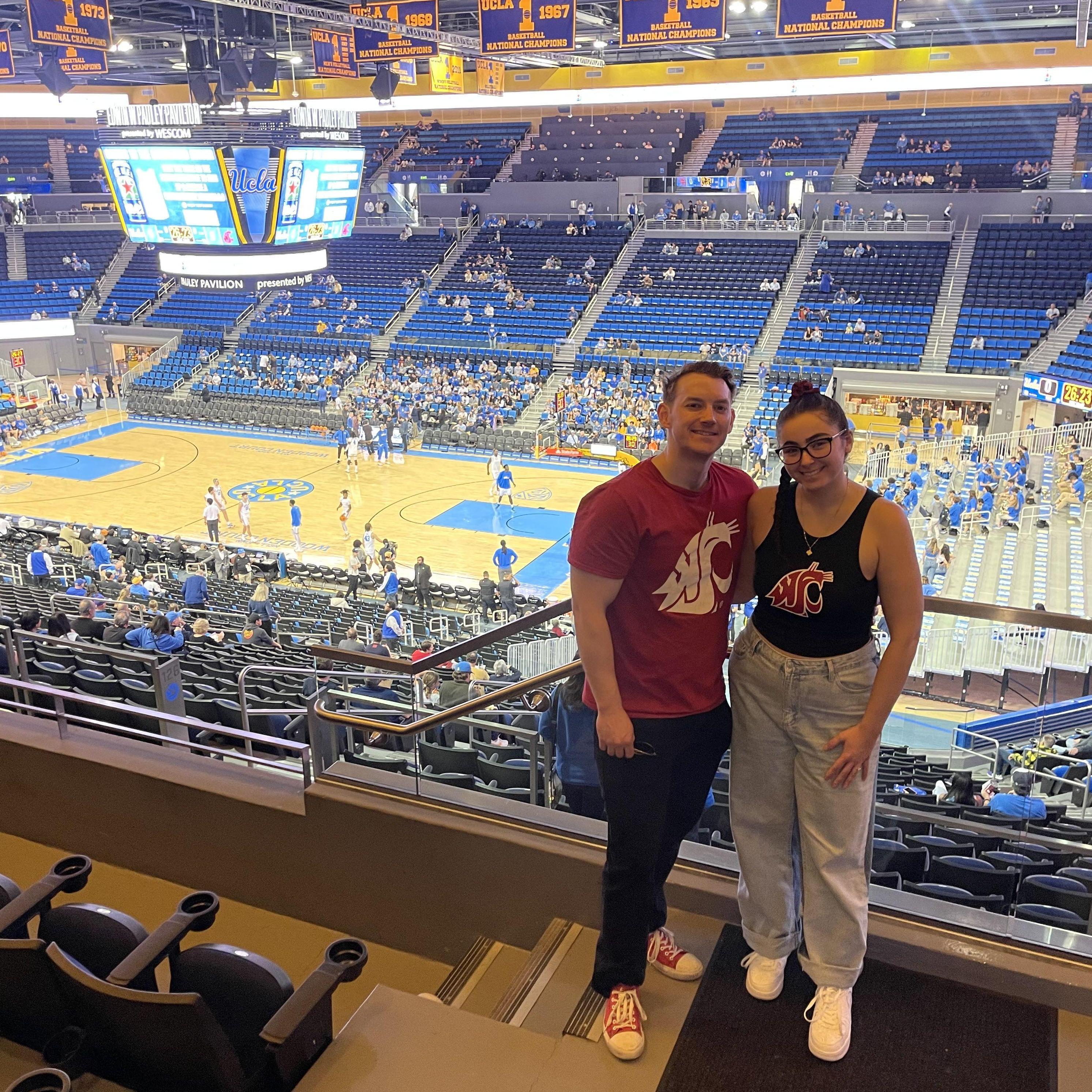 UCLA WSU Basketball Game, 2023