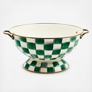 Emerald Check Stainless steel Everything Bowl