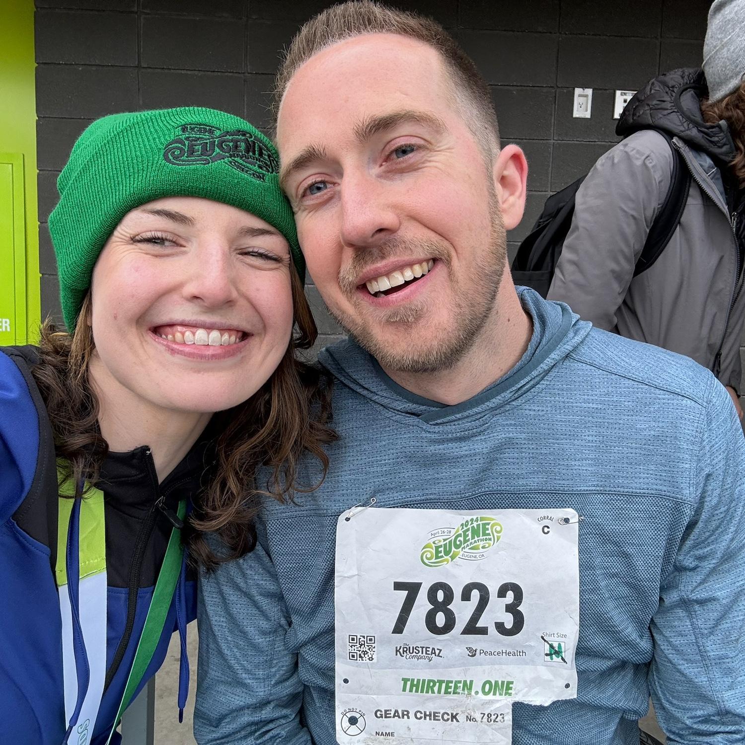 April 2024. Eugene Half Marathon, Oregon.