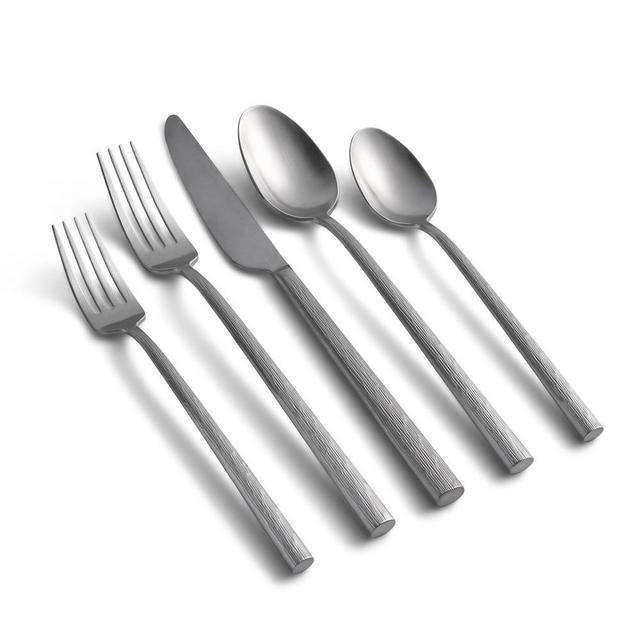 Cyprus 5-Piece Flatware Set, Satin