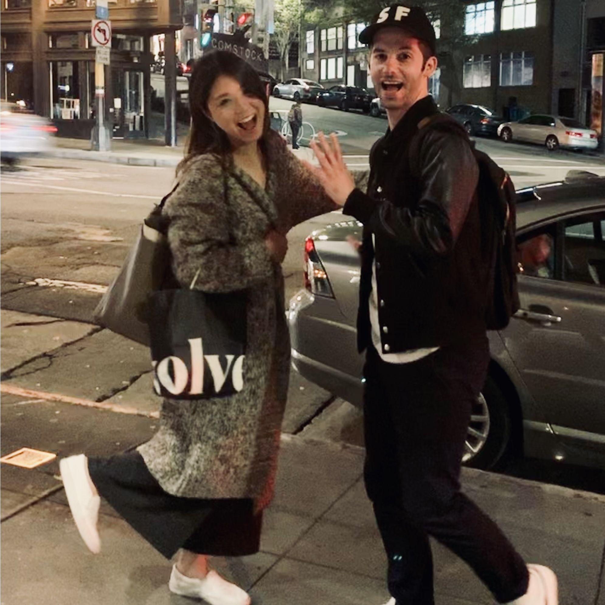 North Beach, SF "you guys look cute, want me to take a picture?" "sure!"