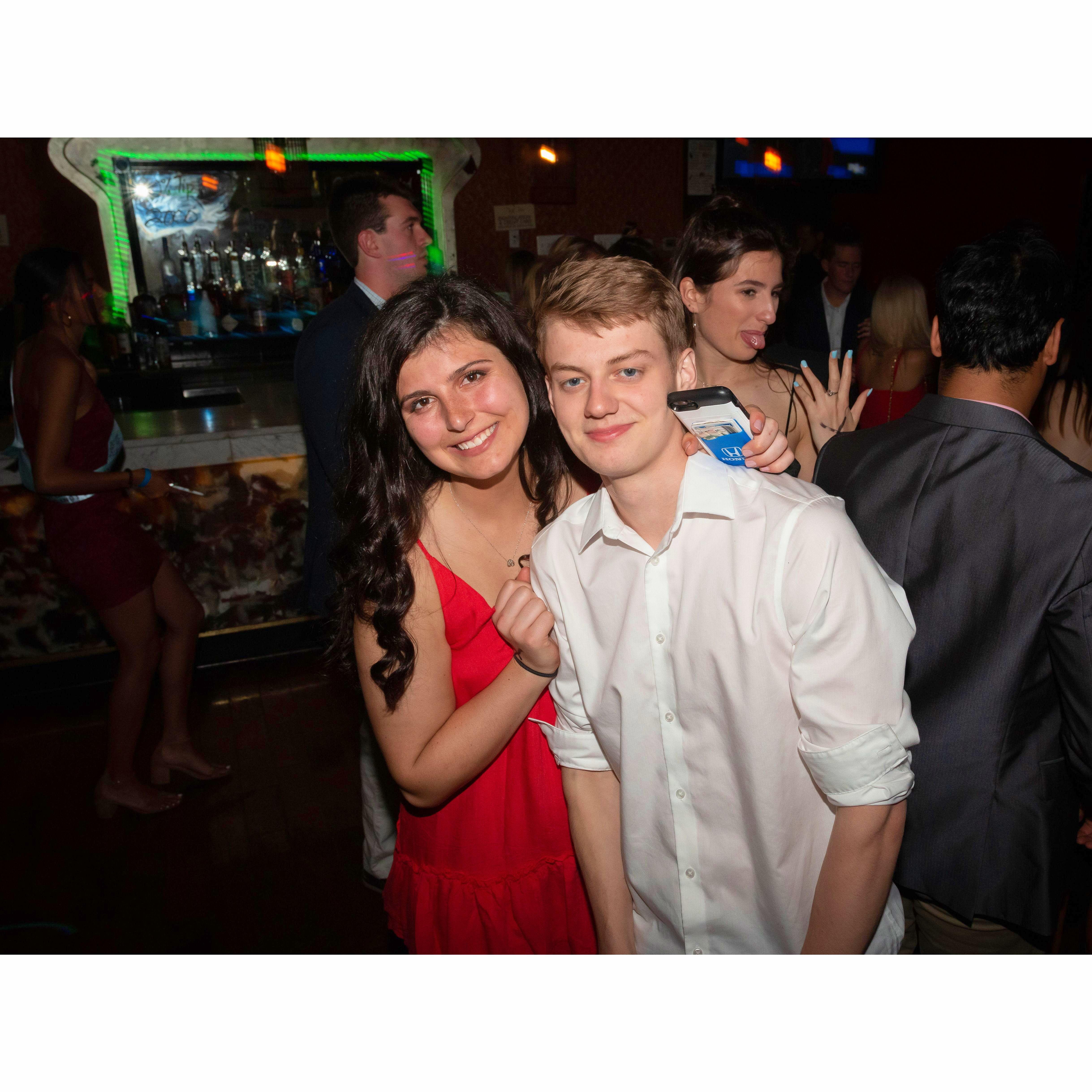 Our first Zeta Tau Alpha formal together in Washington DC!