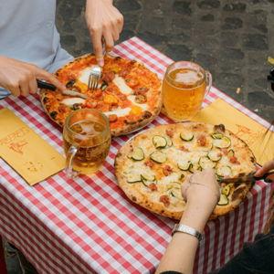 Lunch at Dar Poeta in Rome