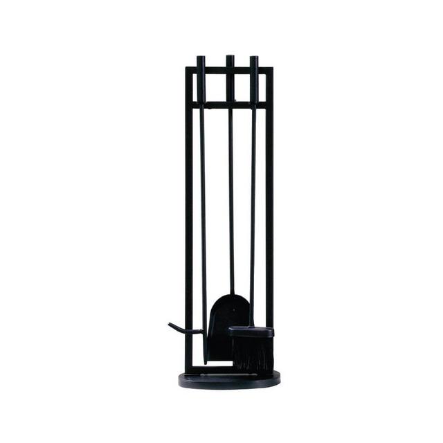 Pleasant Hearth 4-Piece Steel Fireplace Tool Set