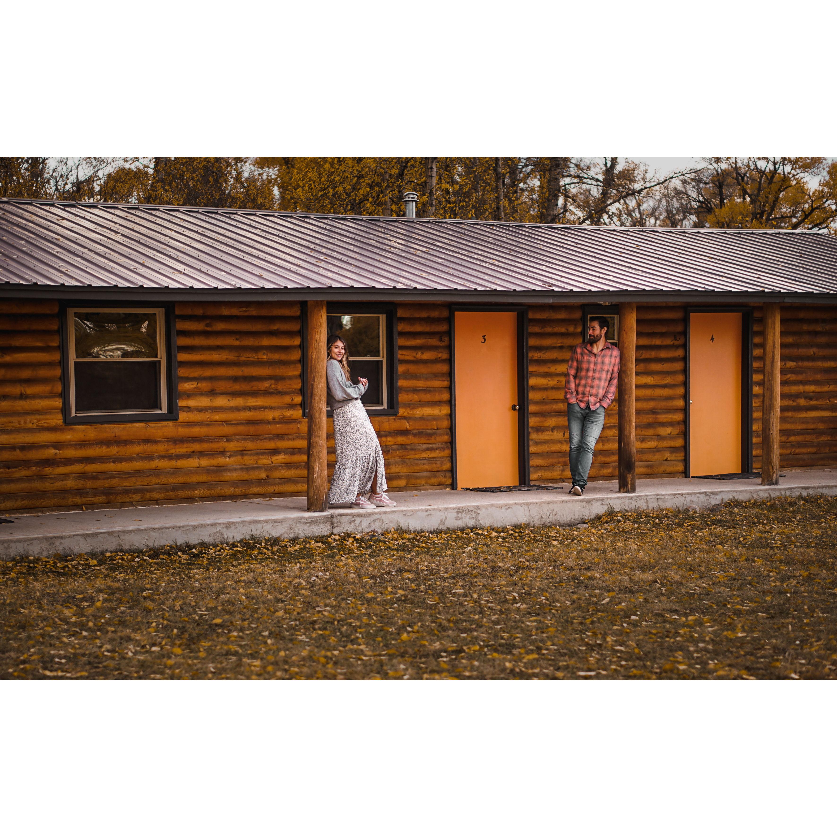 During the pandemic, we moved back to Clayton's hometown to renovate a motel on the family property. We lived there for the summer before our adventures took us onward. 2020