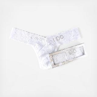 I Do Lowrise Thong In A Box
