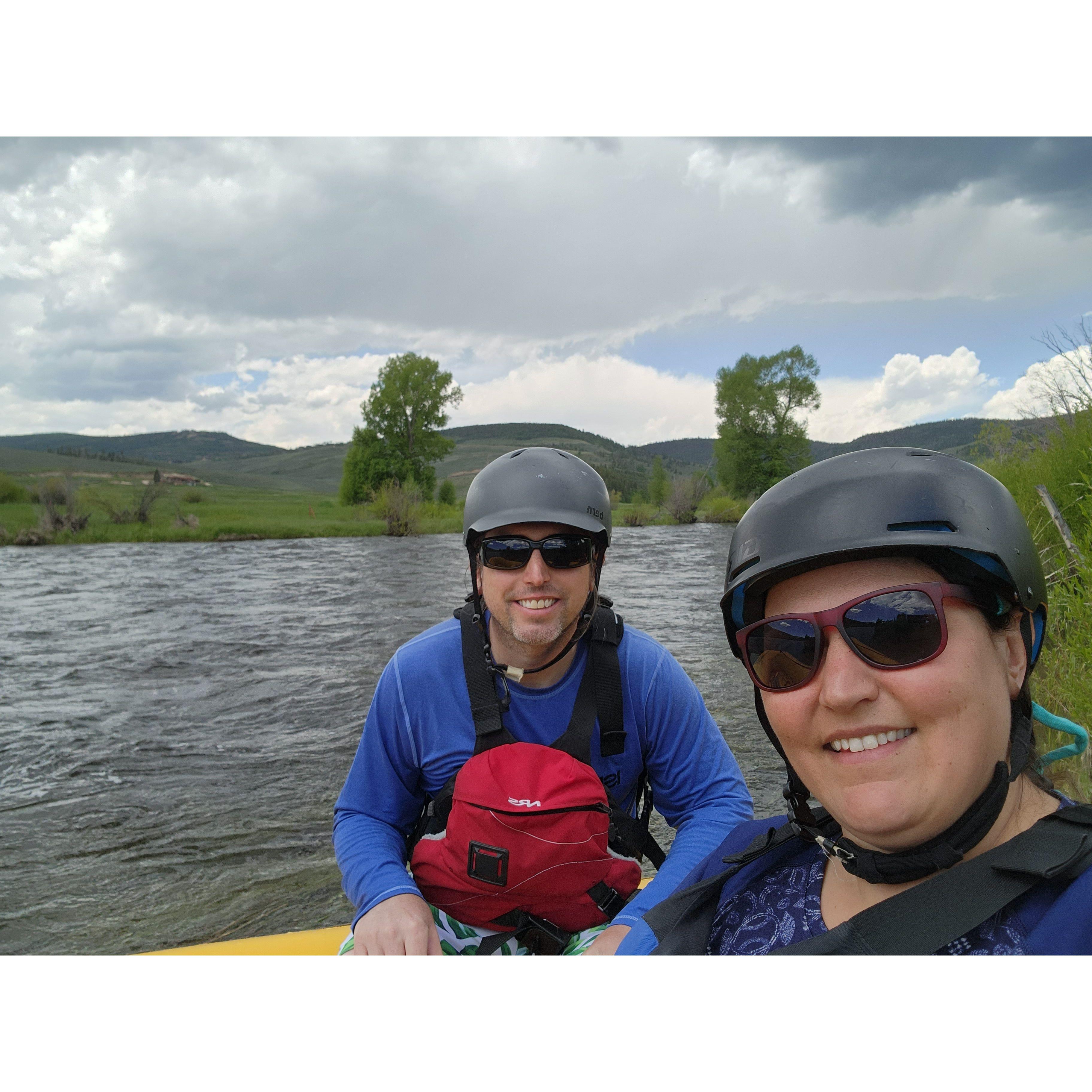 Rafting the Fraser River