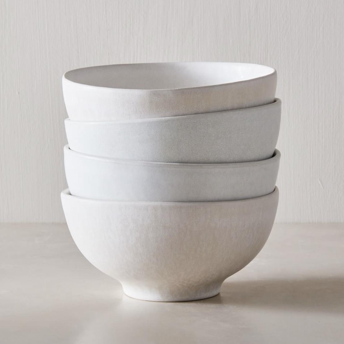 Kanto Matte Glaze Ramen Bowls - Set of 4