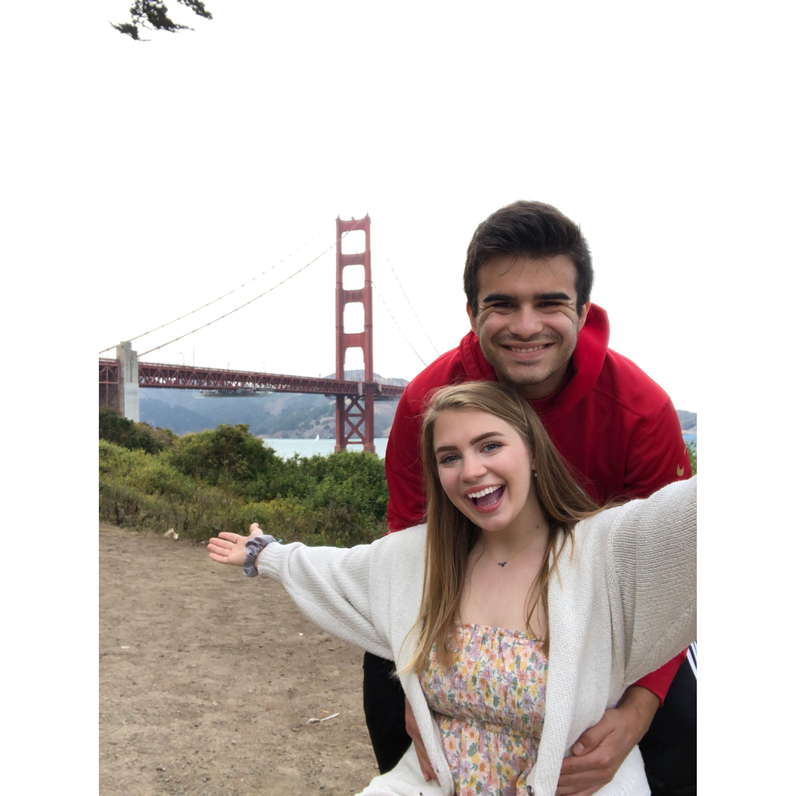 My first trip to the bay to meet Eli's family!