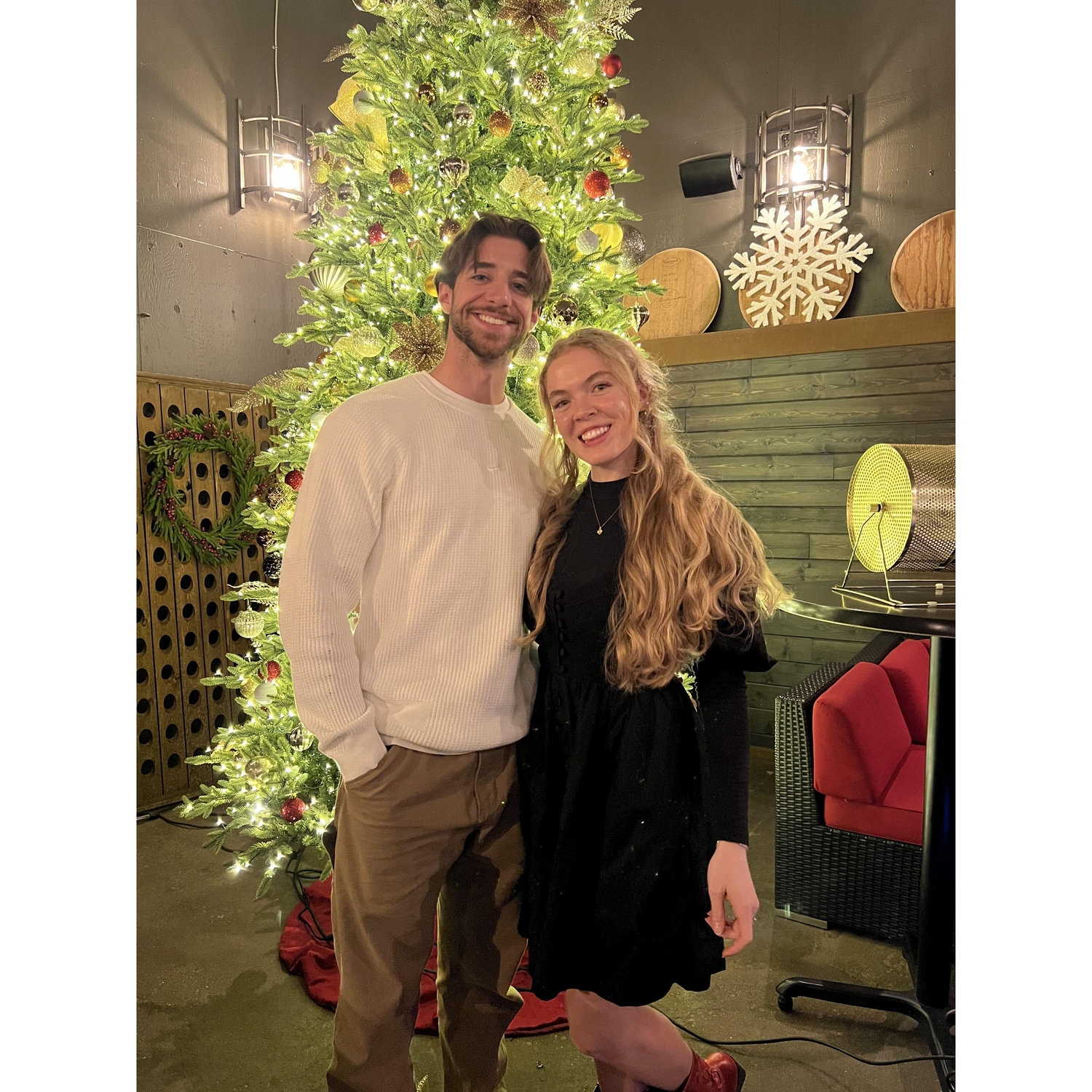 Kinzi's work Christmas party !