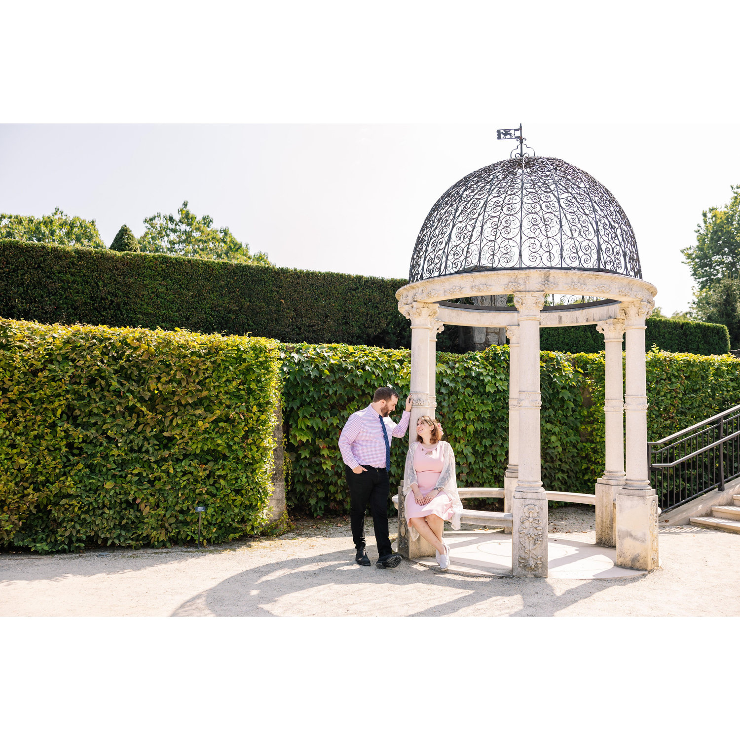 Engagement Photos at Longwood Gardens