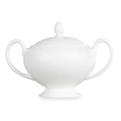 Wedgwood® White Covered Sugar Bowl