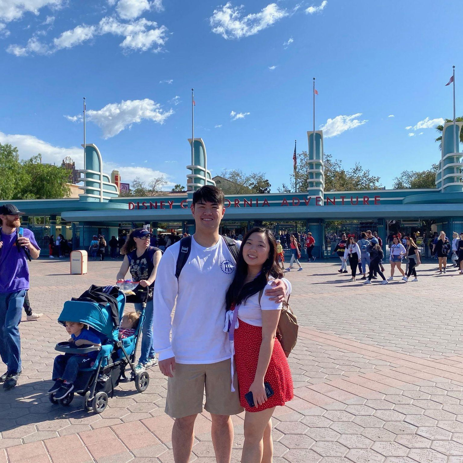 Spring break 2020. We went to Disneyland and when we got back to campus the world shut down 03.02.20