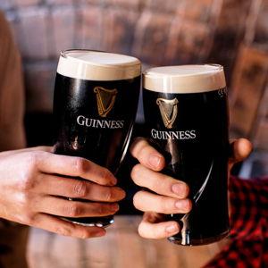 2 Pints of Cold Guinness in Ireland