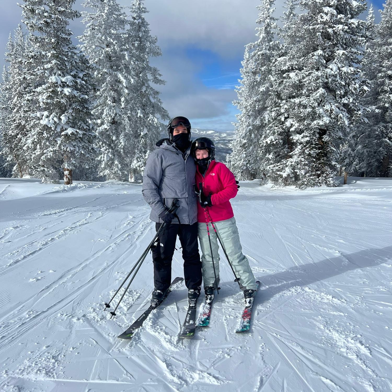 First of many ski trips together!