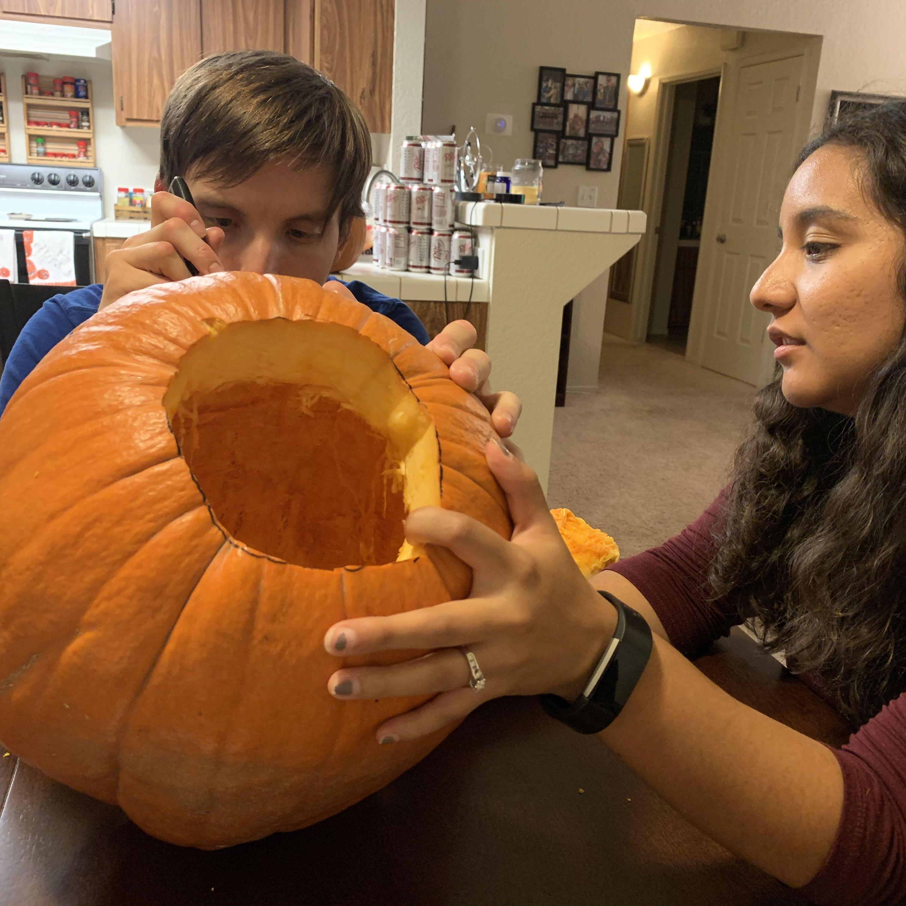 First Jack-o-Lantern