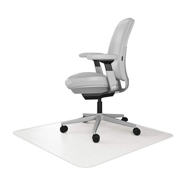 RESILIA Office Desk Chair Mat - for Low Pile Carpet (with Grippers) Clear, 36 Inches x 48 Inches, Made in The USA