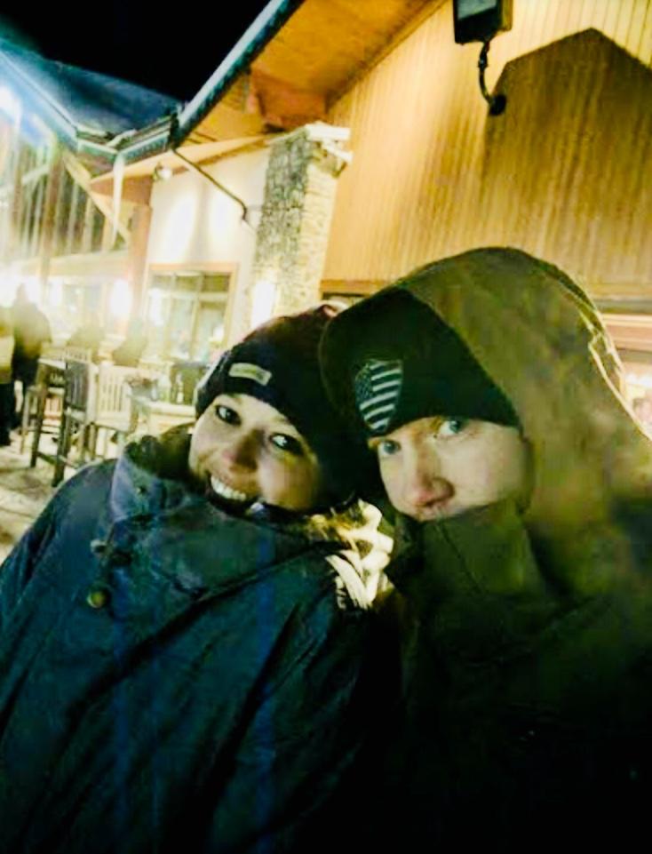 NYE snowboarding at our home mountain, Holiday Valley