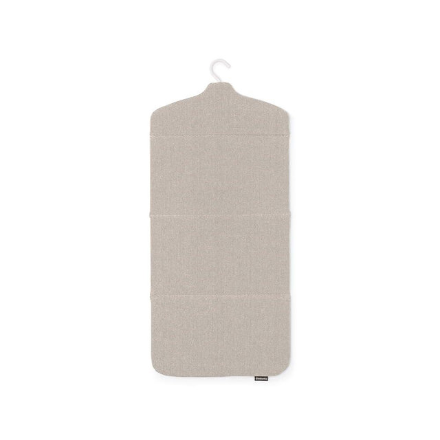Brabantia - Foldable Steam Board - for High Pressure Clothes Steaming - Solid Heat Resistant Surface - Versatile Hanging Hook - Easier Steaming with Handheld Steamers - 36 x 16 inches - Gray