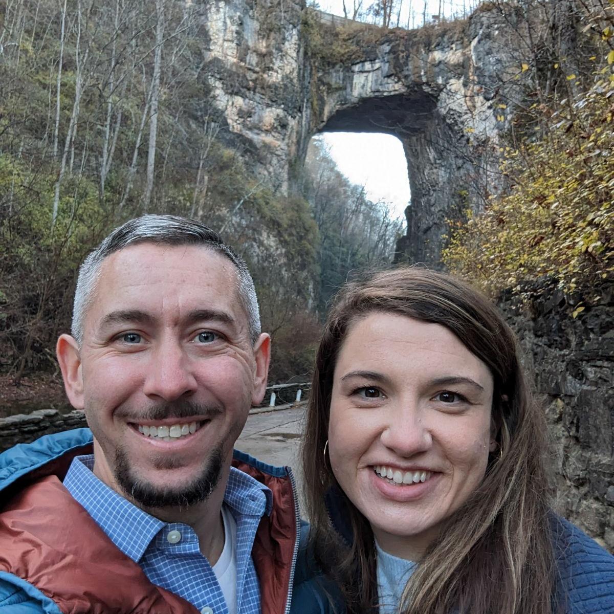 Natural Bridge State Park. December 2023