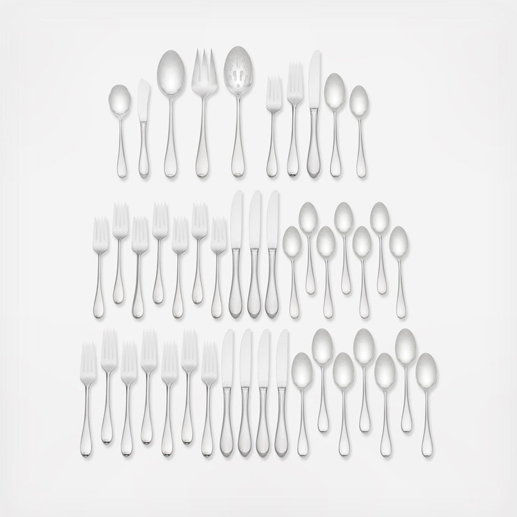 Lenox, Gorham Studio 45-Piece Flatware Set, Service for 8 | Zola