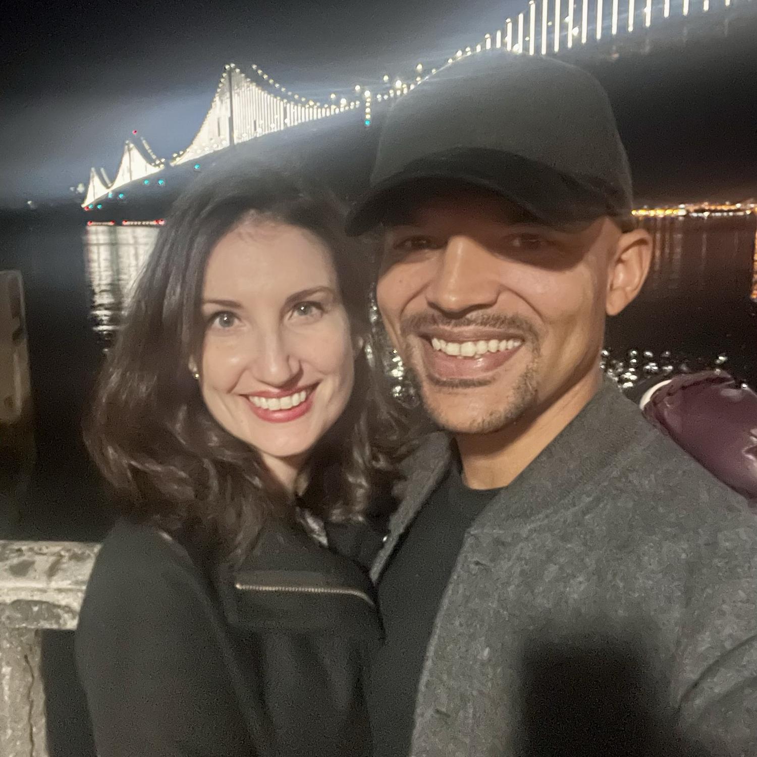 Bay Bridge night stroll