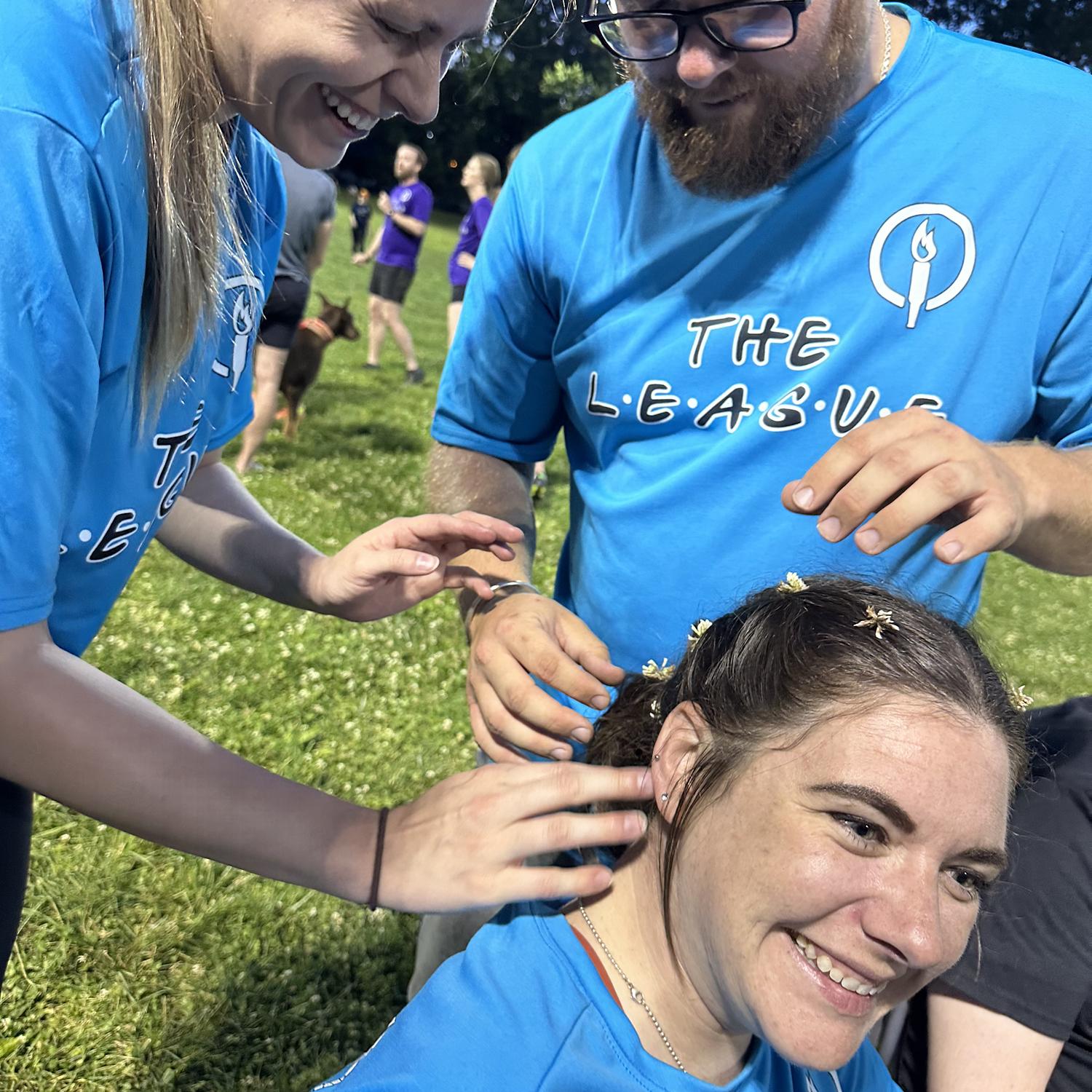 Kickball shenanigans.