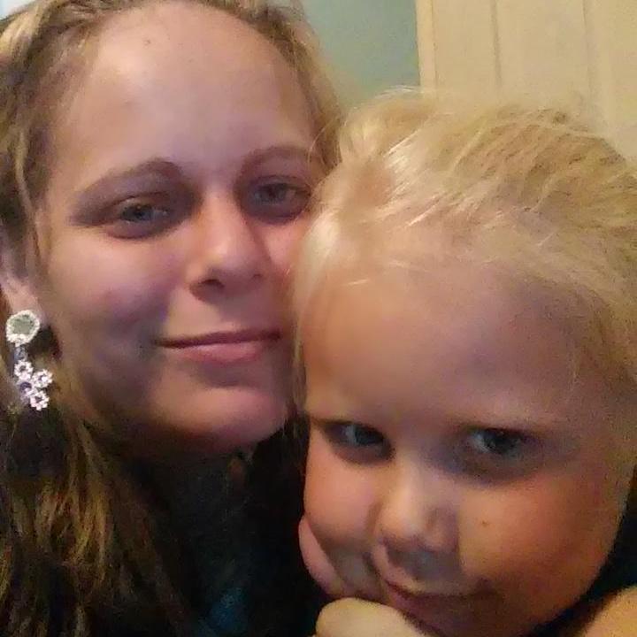 Lina had me wear her earrings and a crown...