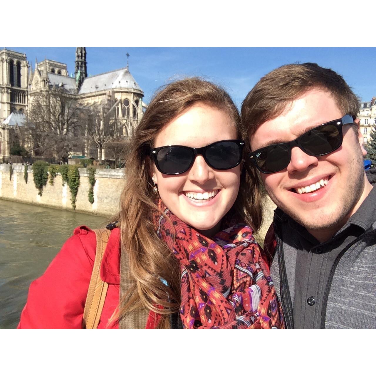 Our first trip to Paris together!