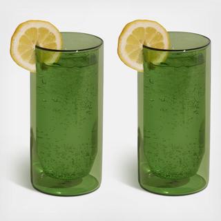 Large Double Wall Glass, Set of 2