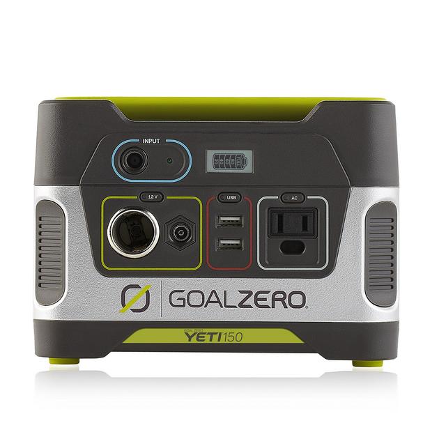 Goal Zero Yeti 150 Portable Power Station, 150Wh Small Generator Alternative with 12V, AC and USB Outputs