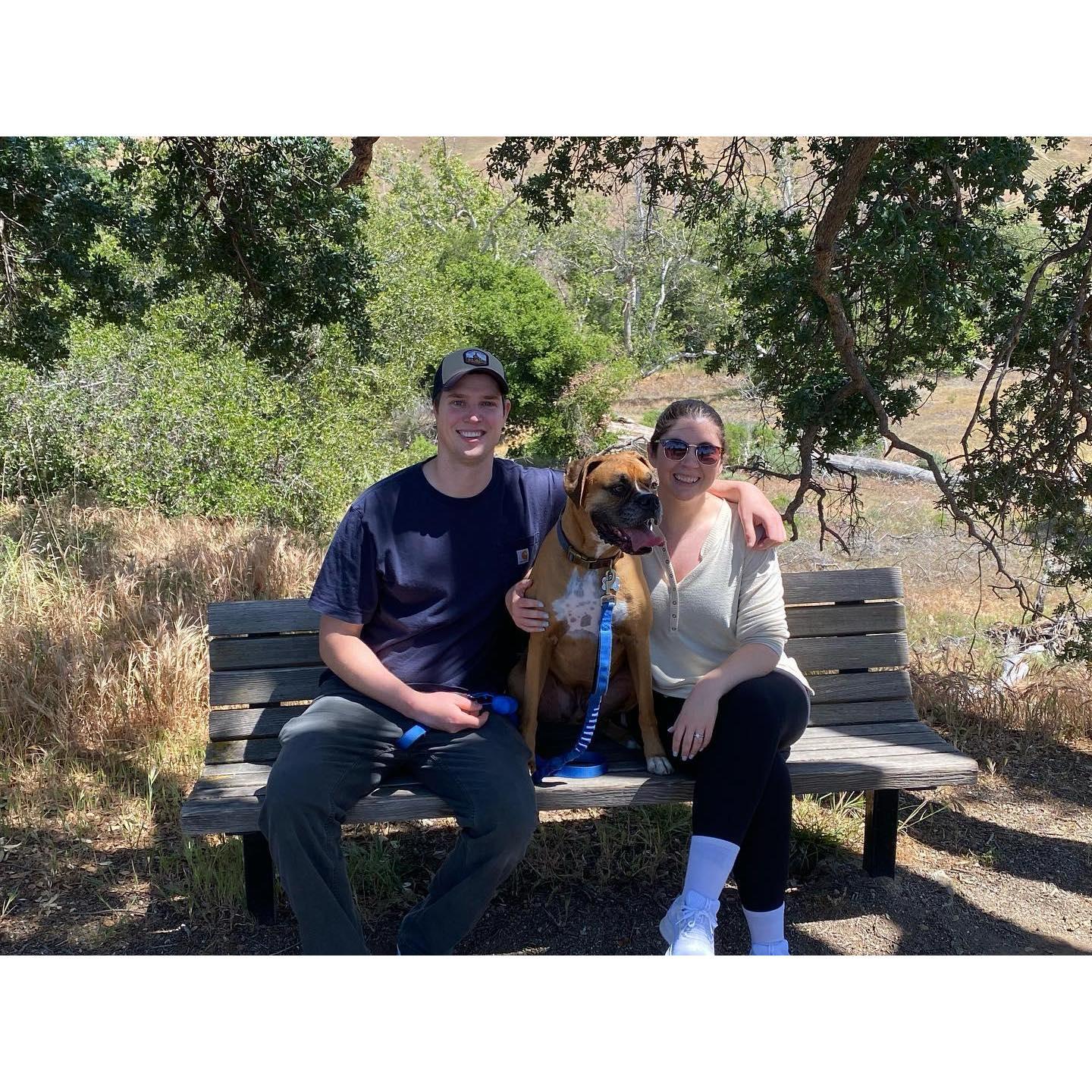 We love walks with our fur baby :)