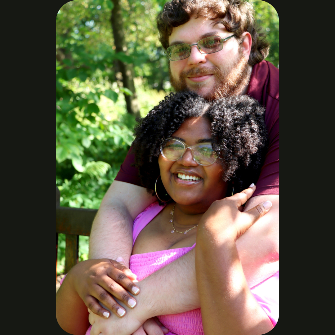 A cute photo from our engagement shoot!