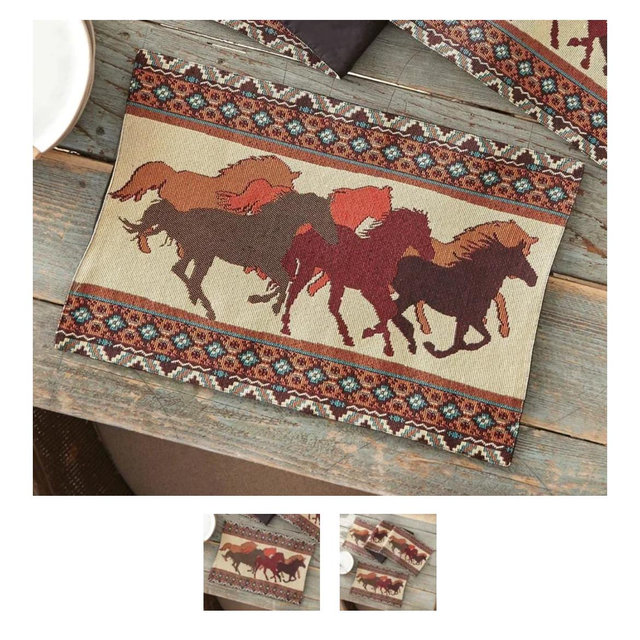 Running Horses Placemat