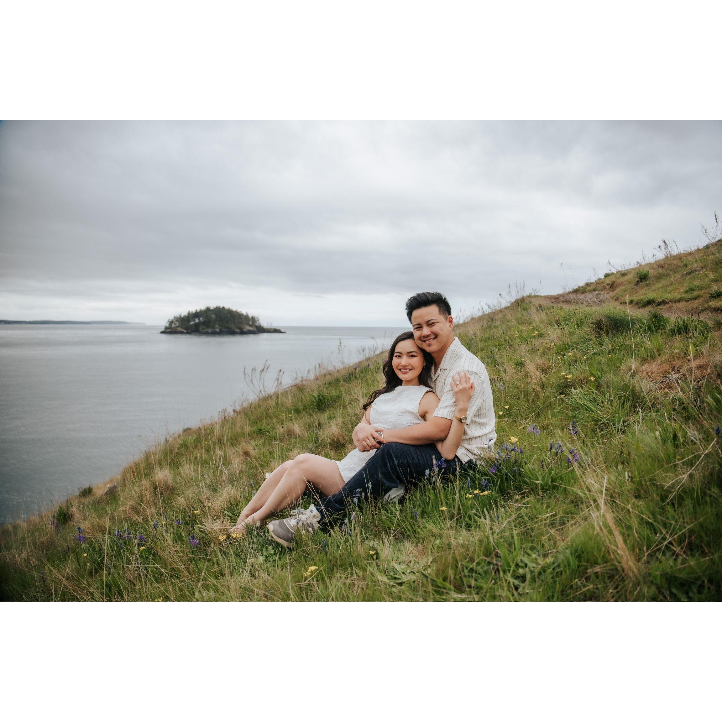 We spontaneously decided to book an engagement shoot and are so happy we did. These were taken in Skagit Valley, WA.