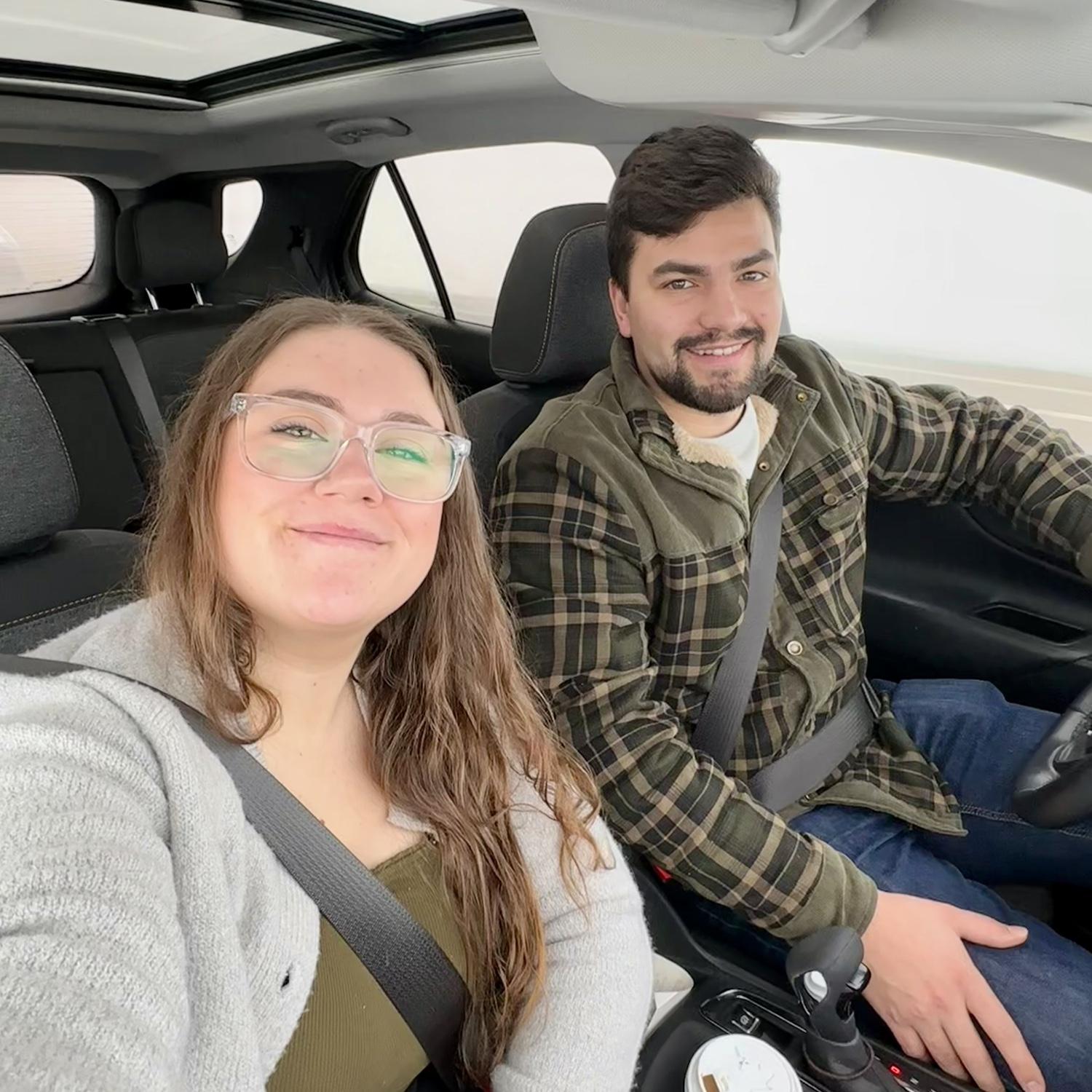 A very foggy drive to family Christmas. 2024.