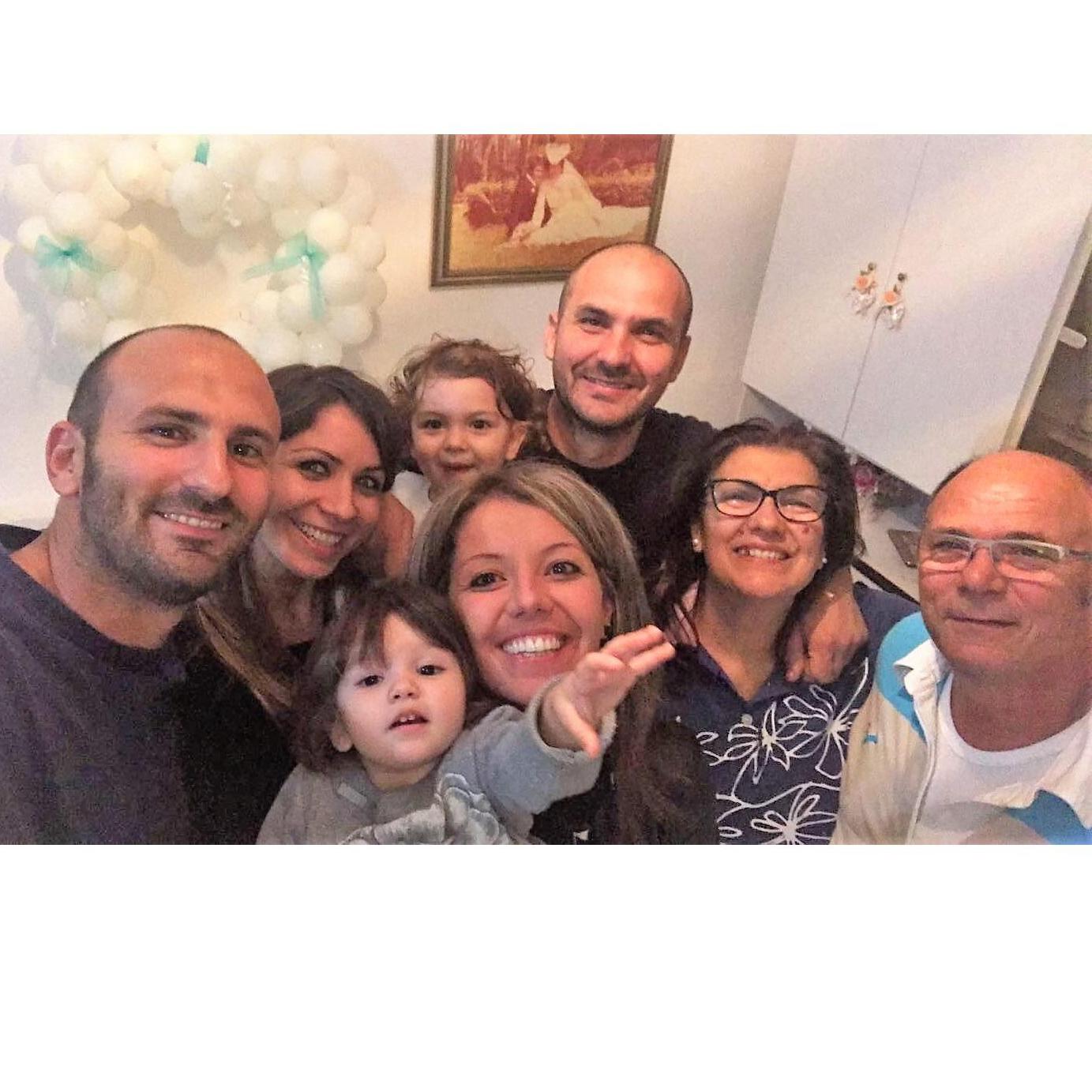 The Curci's celebrating Liz and Donato's marriage!