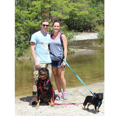 Our first family photo together in Ashville <3