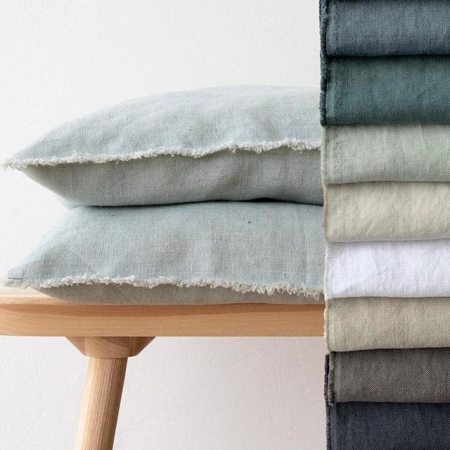 Anthracite Color 16x16 Linen Pillow Case