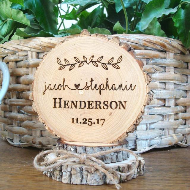 Rustic Cake Topper, Custom Cake Topper, Wedding Cake Topper, Wood Cake Topper, Cake Top, Engraved Cake Topper, Cake Toppers, Personalized