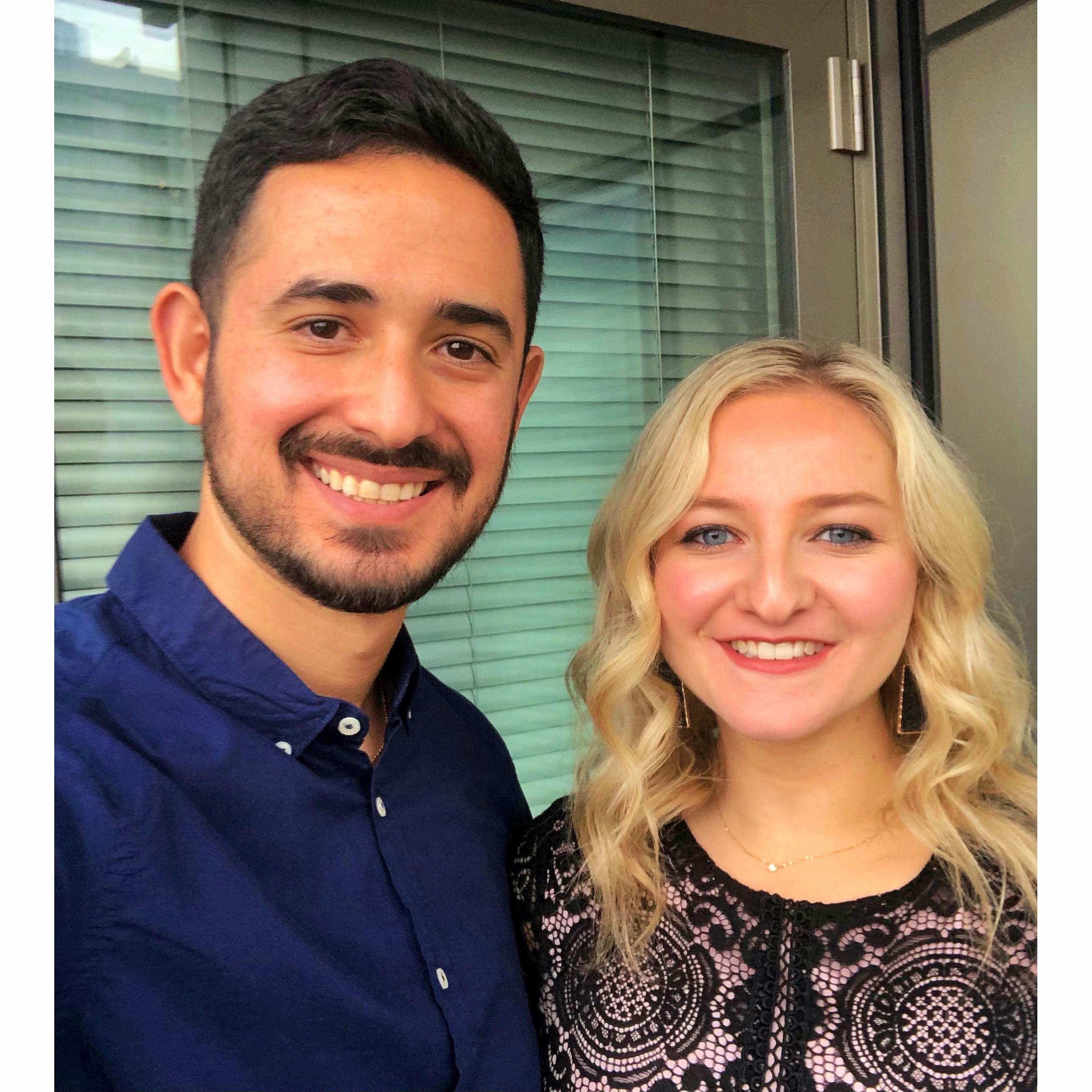 Celebrating 5 years together