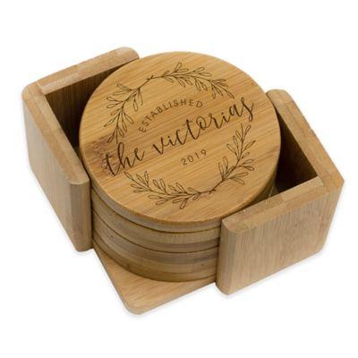 Stamp Out Round Victoria Coasters (Set of 6)