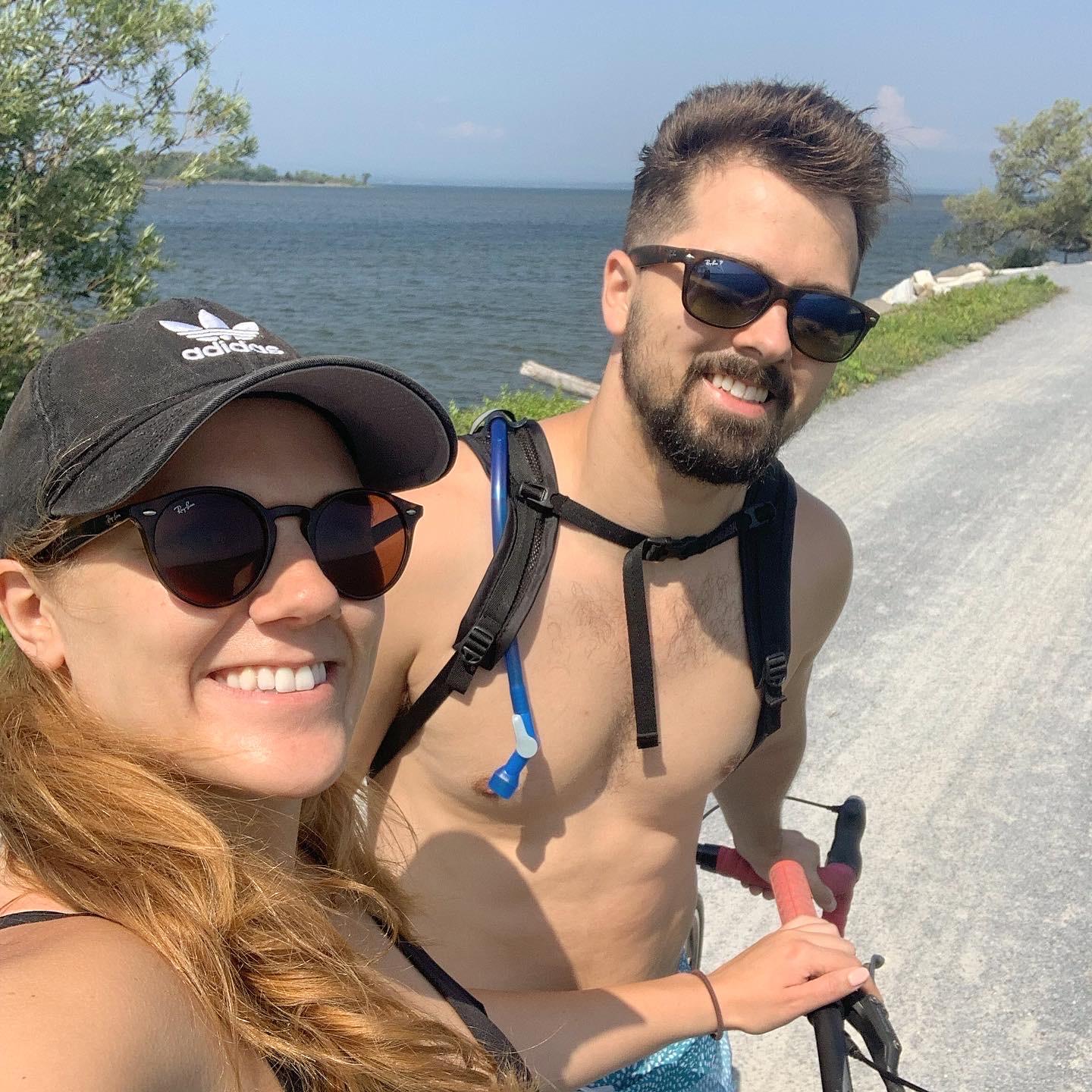Biking the Causeway in Vermont