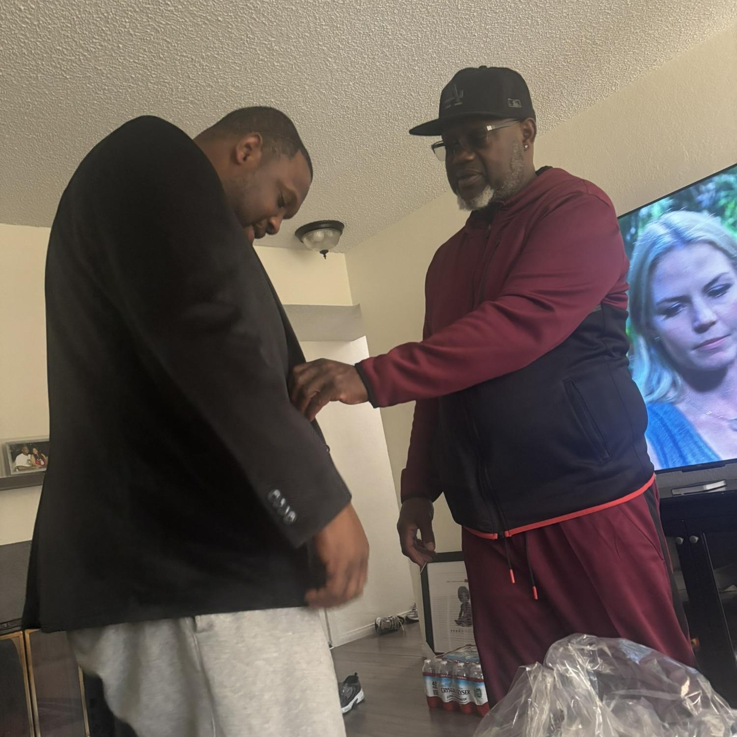 Groom & his father