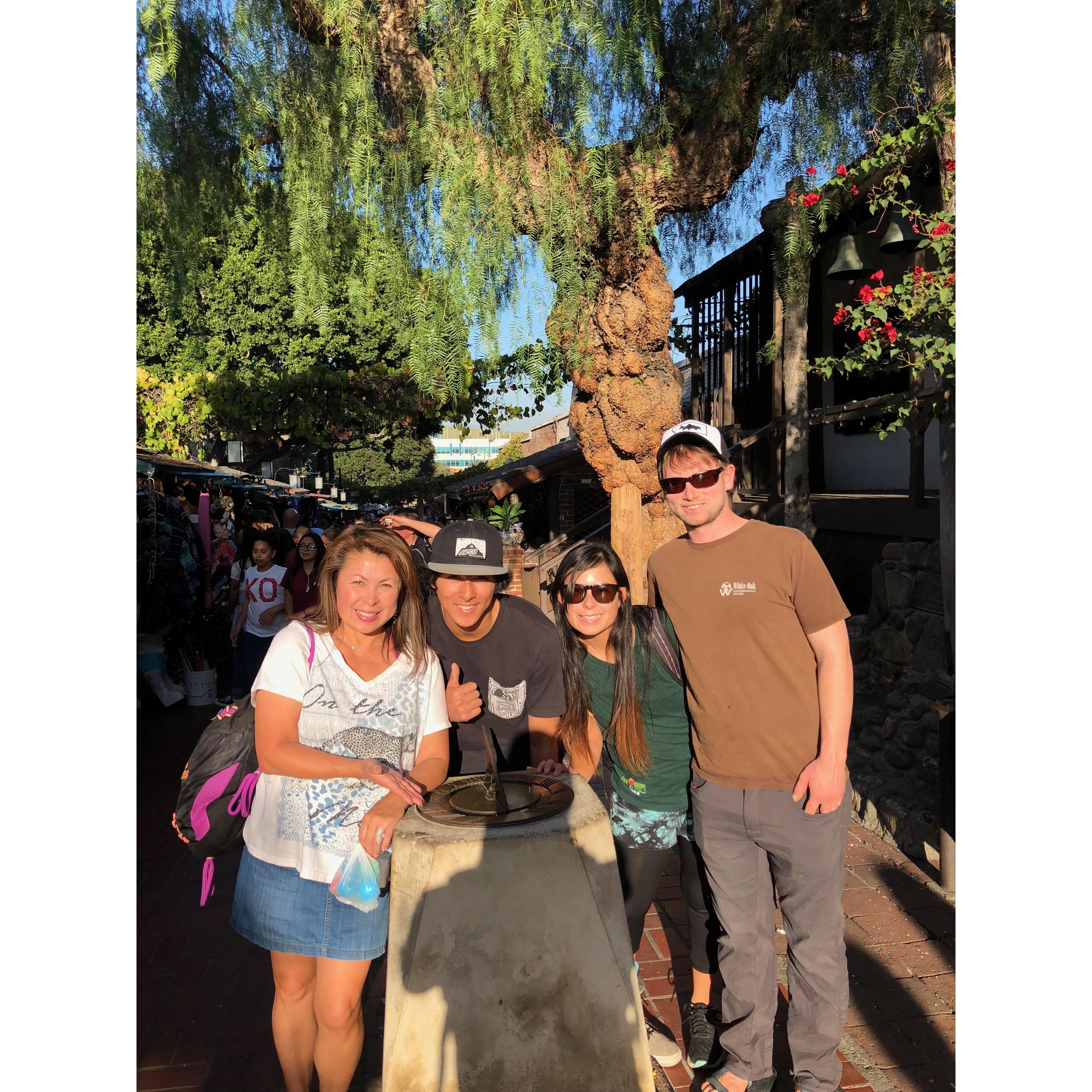 LA Scavenger hunt with the family
